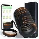 3 in 1 Penis Trainer Vibrator Dual Cock Ring and 9 Vibrating Modes