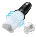 Hayden 5-Frequncy Rotation 10 Speeds Vibration Oral Sex Masturbation Cup - xbelo
