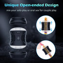 Waterproof Crystal Ribbed Strokers Pocket Pussy Vagina Male Masturbator Cup - xbelo