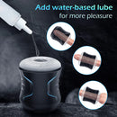 Waterproof Crystal Ribbed Strokers Pocket Pussy Vagina Male Masturbator Cup - xbelo