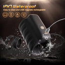 3 in 1 Penis Trainer Vibrator Dual Cock Ring and 9 Vibrating Modes