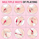 Sucking & Vibration 2 in 1 Rose Toy - xbelo