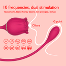 Rose Shaped Vibrator Realistic Oral Sucking - xbelo