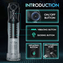Arousa - Vacuum Suction & Vibrating Male Efficient Enlargement Penis Pump