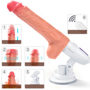 Powerful Thrusting Suction Cup Dildo Mini Sex Machine - xbelo