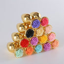 Rose Flower Metal Butt Plug - xbelo