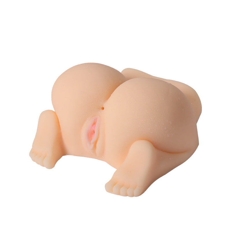 Portable Male Masturbator Plump Butt Kneeling Doll 6.17lb - Lilitha - xbelo