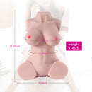 Portable Male Masturbator with Plump Breast and Butt 9.26lb - Karen - xbelo
