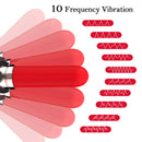 Lipstick Bullet Vibrator For Clit Stimulation With 10 Vibration Modes - xbelo