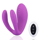 Wireless Couple Vibrator Waterproof - Purple - xbelo