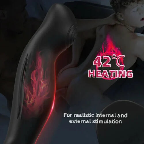 Elysium - 10 Vibrating 42°C Heating Prostate & Perineal Massager