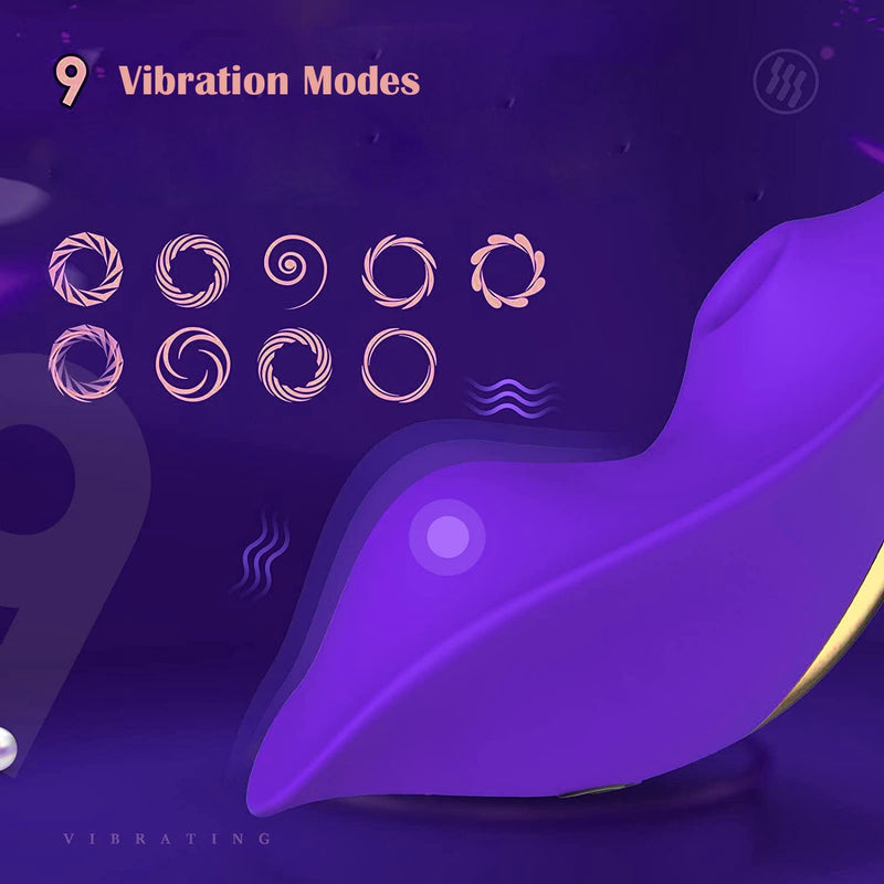 9 Vibration Modes Portable Butterfly Vibrators - xbelo