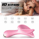 Pink Rose Toy Tongue Licking Vibrator - xbelo