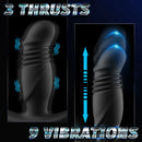 WENDT Prostate Massager with APP-remote control 3 Thrusts & 9 Vibrations - xbelo