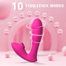 10 Sucking Modes & Vibration Modes G-spot Vibrator - xbelo