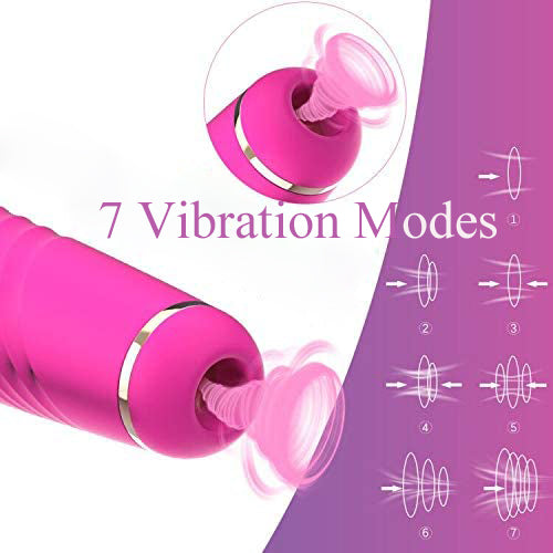 7 Vibration Modes magic wand massager AV vibrator - xbelo