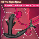 4 in 1 Prostate Massager with 10 Flapping & 10 Vibration