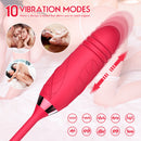 The Rose Toy With Bullet Vibrator - xbelo