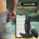 9 Vibration Modes Thrusting Anal Vibrator with Remote Control & APP - xbelo