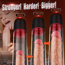 S-HANDE 9 Vibrating 9 Sucking Transparent Penis Enlargement Pump