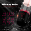 S-HANDE Vibration 9 Mode Suction Penis Pump- Nude - xbelo