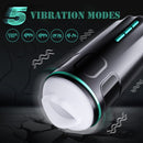 5 Suction 5 Vibration Automatic Electric Penis Stimulator Blowjob Masturbator - xbelo