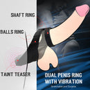 Rocky 10 Vibration Modes Dual Penis Ring - xbelo