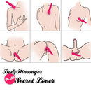 Sex Toys Massager with 10 Powerful Vibration Modes In Red - xbelo