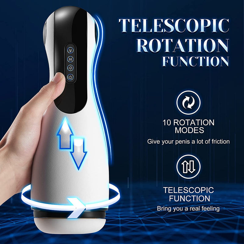 Silicon Strocker Vibration Machine with 3 Sucking Modes&10 Frequency - xbelo