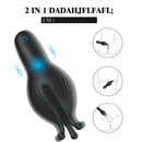 10 Vibrating Wrapped Solo Stroke Penis Head Pleaser - xbelo