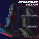 INVADER 3 Thrusting 10 Vibrations Anal Plug with Remote Controller