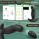 9 Vibration Modes Thrusting Anal Vibrator with Remote Control & APP - xbelo