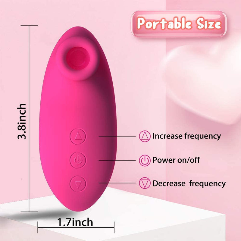 Portable Size 10 Powerful Vibration Mode Massager with Suction - xbelo
