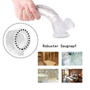 8 Inch Realistic Ballsy Dildo in Crystal Clear - xbelo