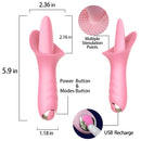 Vibrating Pussy Pump and Tongue Vibrator - xbelo