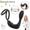 APP Control Thrusting Vibrating Prostate Massager Cock Ring with Rasied Dots