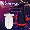 Automatic Sucking Male Masturbator Cup with Heating Suction 5 Vibrations - xbelo