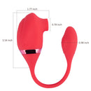 Waterproof G-Spot Clitoris Stimulator with egg vibe - xbelo