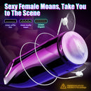 Eliza Male Hands free Masturbator with Suction Cup - xbelo