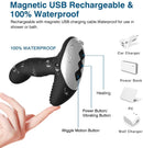 Dual Motors 3 Wiggle & 7 Vibration Modes Prostate Massager Anal Vibrator - xbelo