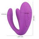 Wireless Couple Vibrator Waterproof - Purple - xbelo