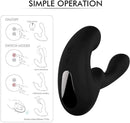 9 Speeds Remote Controlled Motion Vibrating Prostate Massager - xbelo