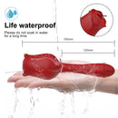 2in1 Rose Toy Sucking Clitoral Vibrator - xbelo