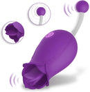 2 in 1 Licking & High-Frequency Clitoral Vibrator - xbelo