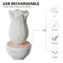 Rose G-Spot Stimulator With 4 Frequency & 4 Sucking Modes - xbelo