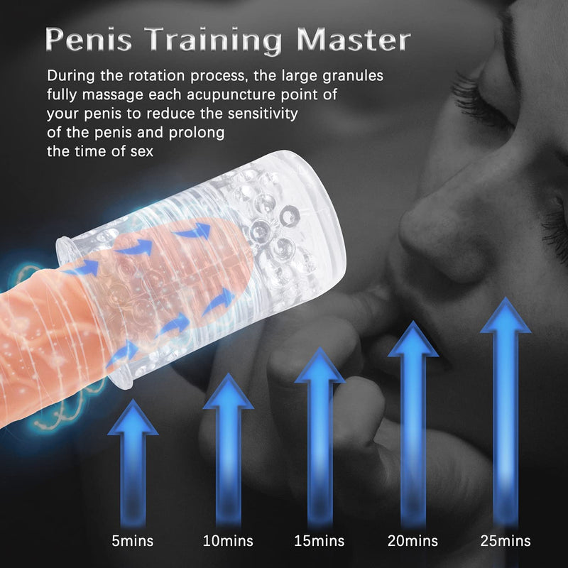 3D Massager Penis Stroker with 7 Thrusting Rotating Modes - xbelo