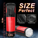 Electric Blowjob 360°Rotating Men masturbator with Suction Base - xbelo