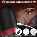 S-HANDE 9 Vibrating 9 Sucking Transparent Penis Enlargement Pump