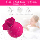 Rose Tongue Licking Clitoral Vibrator - xbelo