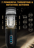 7 Thrusting & Spinning Motions Automatic Male Masturbator Cup - xbelo